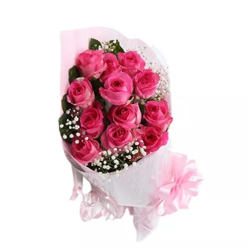 Gorgeous Pink Rose Bouquet
