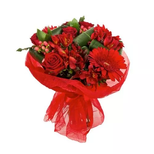 Bouquet Of Red Passion