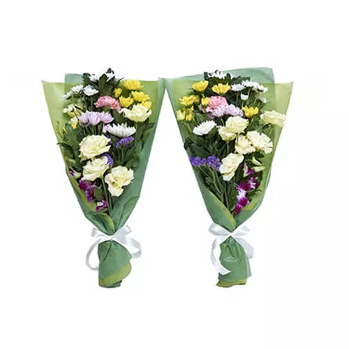 Pair Of Soothing Bouquets