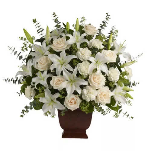 Arrangement Of White Flowers