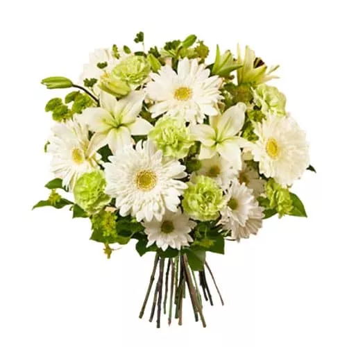Pure Green Cruch Bouquet 