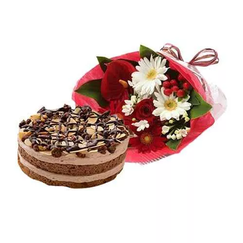 Choco Cake & Crunch Bouquet Bliss