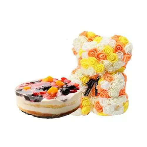 Berry Delight and Floral Bear