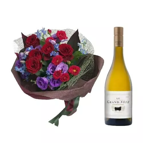 Floral Symphony & White Wine Delight