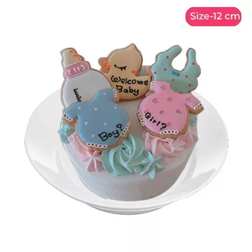 Baby-themed Gender Cake & Cookies