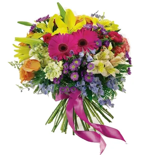 Flowers In A Classic Bouquet