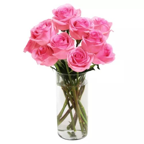 Stunning Pink Roses Arrangement