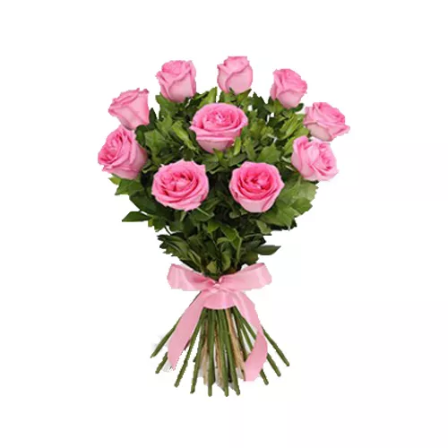 Dazzling Bouquet of Pink Roses