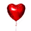 Heart-Shaped Red Balloon